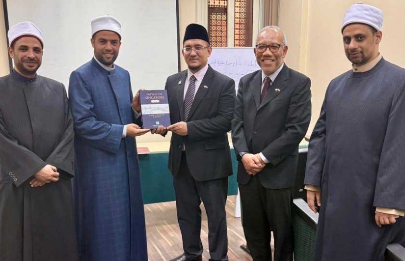 وفد المجلس الإسلامي بالإفتاء