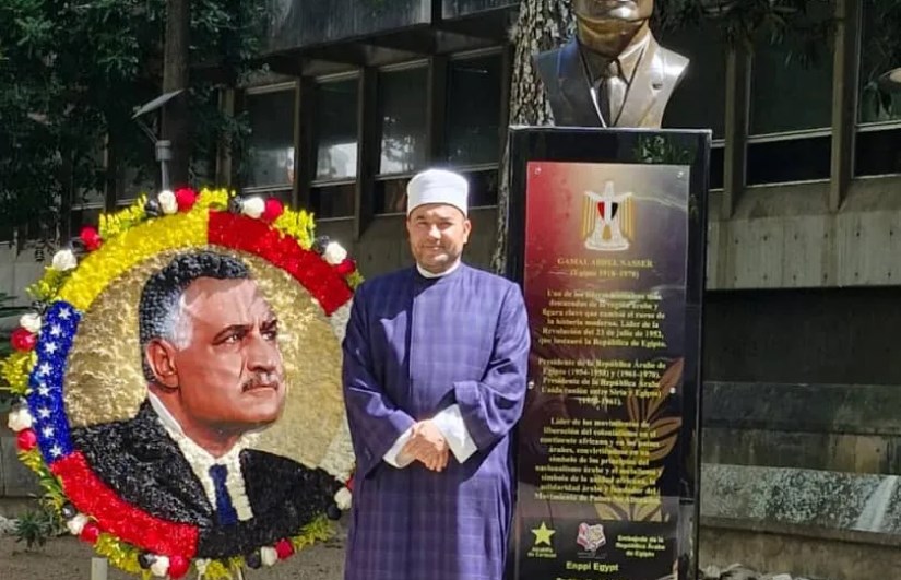 موفد الأوقاف خلال الاحتفال