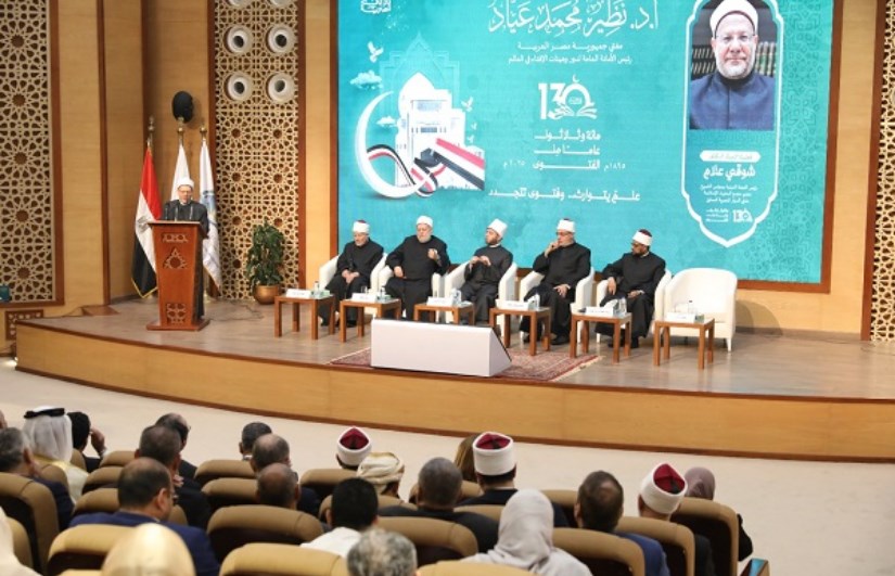 دكتور شوقي علام خلال الاحتفال