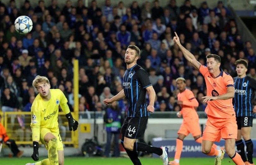 برشلونة وكلوب بروج 