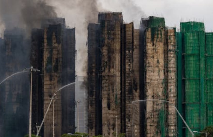 حريق هونج كونج