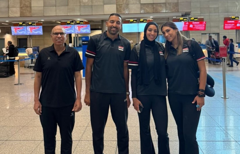 بعثة منتخب سيدات الكرة الطائرة الشاطئية