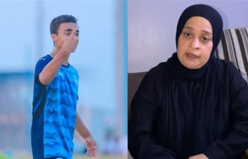 والدة ناشئ بيراميدز