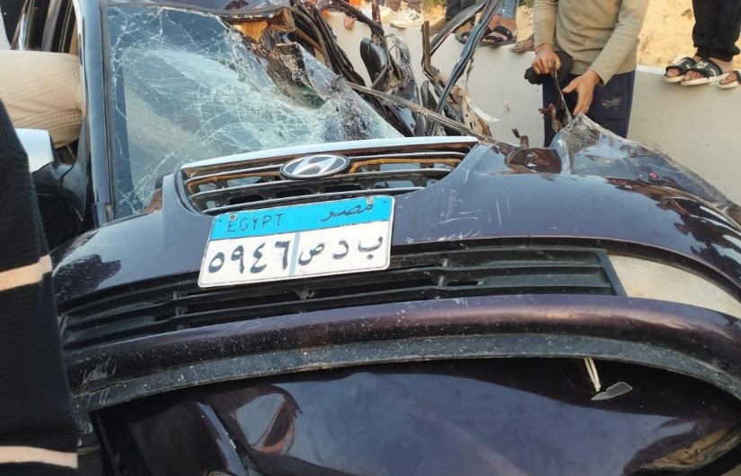 حادث تصادم أبو المطامير بالبحيرة 