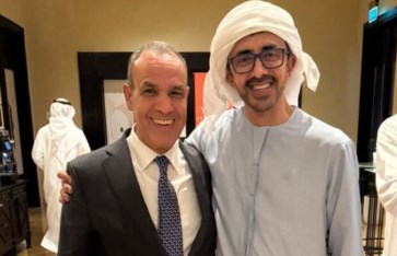 وزيرة الخارجية ونظيره الإمارتي