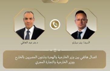 وزير الخارجية ونظيره المجري