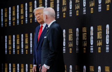 ترامب في قرعة كأس العالم 