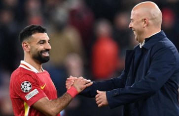 عودة العلاقات بين صلاح وسلوت 