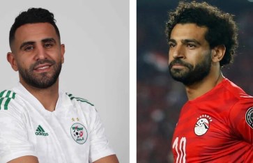 محمد صلاح ورياض محرز 