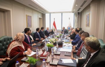 اجتماع تطوير الأشعة بمدينة النيل الطبية