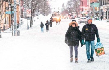 موجة قطبية تضرب امريكا