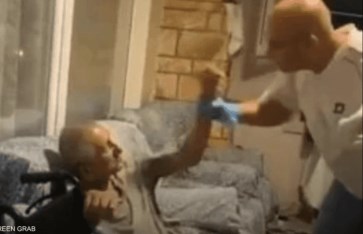 اعتداء علي مسن في اسطنبول 