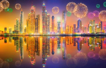 احتفالات  ليلة رأس السنة 2026 في دبي
