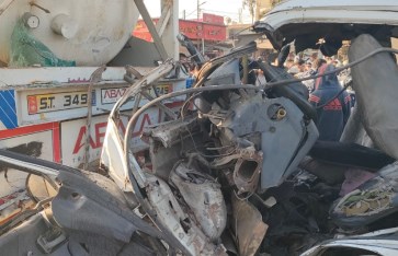 حادث تصادم الطريق الصحراوي بالبحيرة 