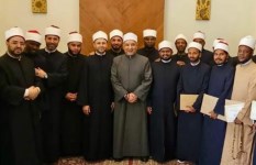 الأئمة خلال التدريب بالأكاديمية