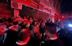  حريق سوق الخواجات بالمنصورة