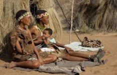 قبيلة سان في بوتسوانا وناميبيا