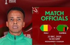 طاقم حكام مباراة مالي وزامبيا 