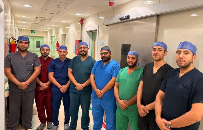 الفريق الطبي بمستشفى السلام بورسعيد