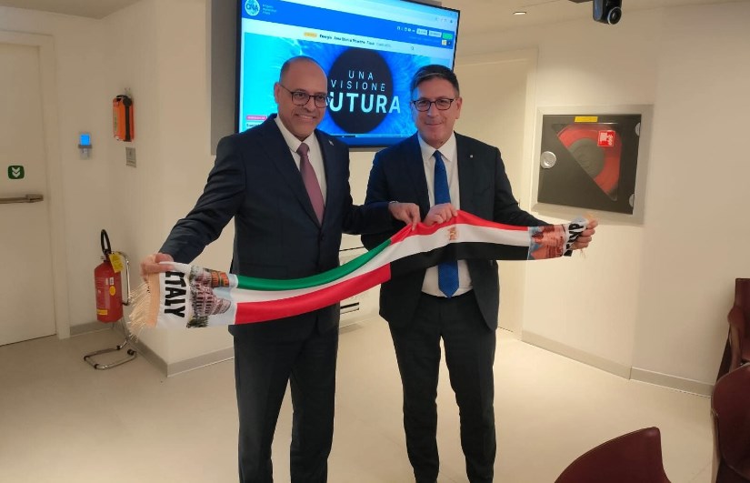 وزير العمل يلتقي رئيس اتحاد الحِرَف الإيطالي