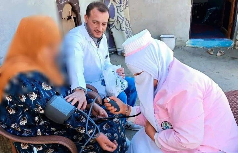 حملة المتابعة الطبية المنزلية لكبار السن