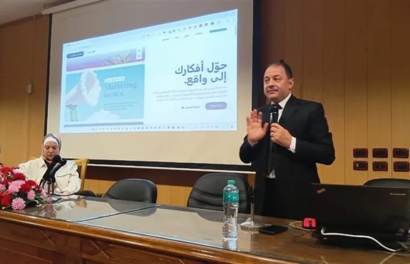 توظيف أدوات الذكاء الاصطناعي بالمجال الأكاديمي في ورشة عمل بألسن عين شمس