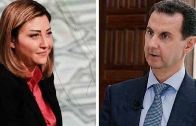 بشار الأسد ولونا الشبل