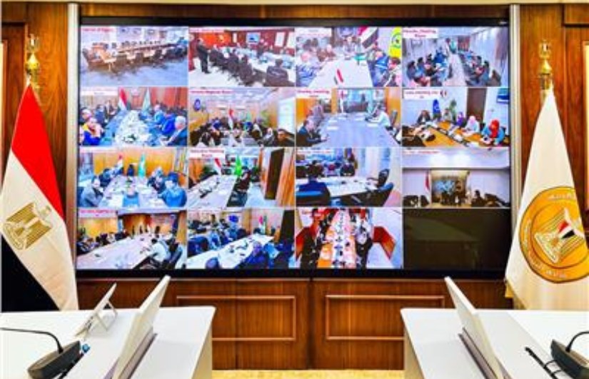 منال عوض، وزيرة التنمية المحلية والقائم بأعمال وزيرة البيئة