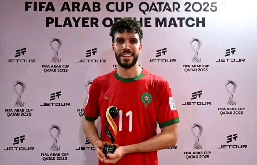أزارو رجل مباراة المغرب وسوريا 