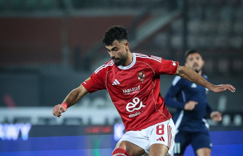 أحمد رضا لاعب الأهلي 