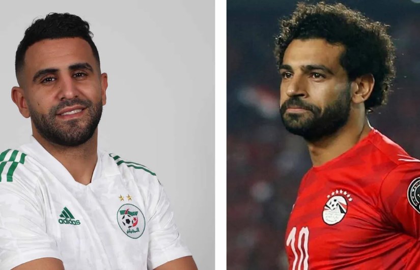 محمد صلاح ورياض محرز 