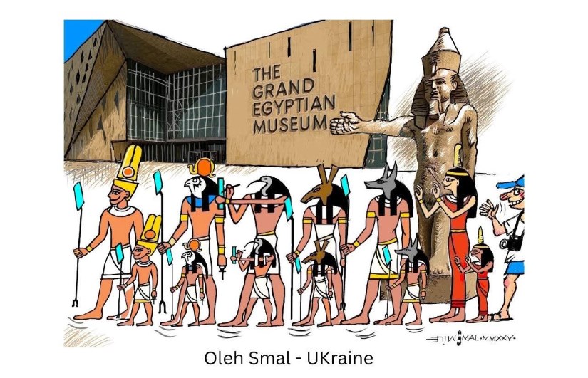 معرض عيد الكاريكاتير المصري – نسخة طوغان