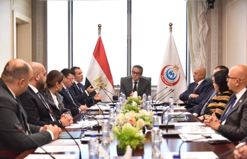 اجتماع مجلس إدارة هيئة الإسعاف المصرية