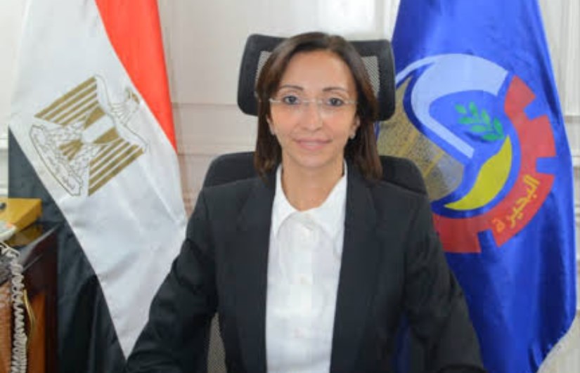 جاكلين عازر محافظ البحيرة 