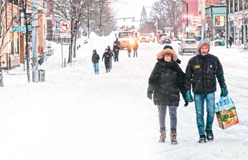 موجة قطبية تضرب امريكا