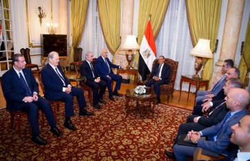 وفد من حركة فتح الفلسطينية  وفد من حركة فتح الفلسطينية