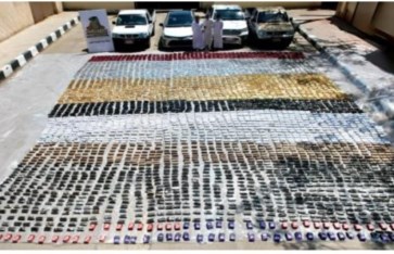 المتهمين والمضبوطات  المتهمين والمضبوطات