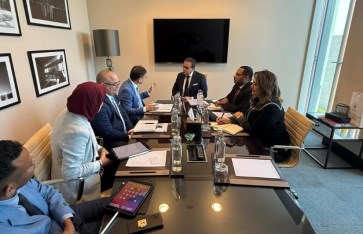 جانب من الاجتماع  جانب من الاجتماع