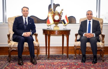 وزير الخارجية ونظيره البولندي وزير الخارجية ونظيره البولندي