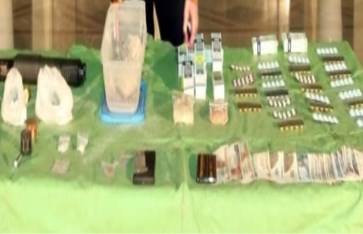 المتهم والمضبوطات  المتهم والمضبوطات