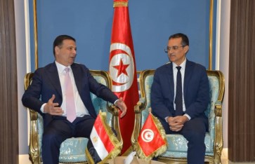 وزيرا الزراعة في مصر وتونس  وزيرا الزراعة في مصر وتونس