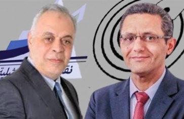 خالد البلشي وأشرف زكي  خالد البلشي وأشرف زكي