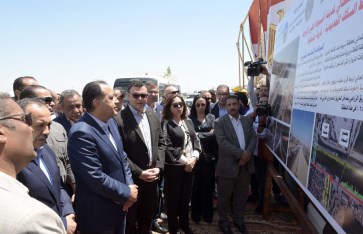 افتتاح كوبرى منقباد العلوى