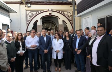 زيارة رئيس الوزراء لمستشفى الرمد فى أسيوط