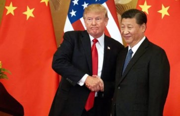 الرئيسين الأمريكي والصيني