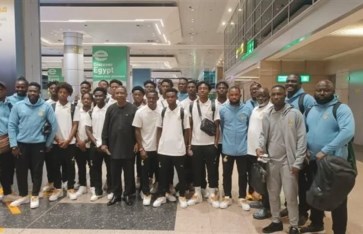 منتخب غانا للشباب يصل القاهرة منتخب غانا للشباب يصل القاهرة