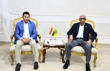 وزير الرياضة يصل العريش لحضور أولمبياد المحافظات الحدودية وزير الرياضة يصل العريش لحضور أولمبياد المحافظات الحدودية