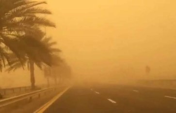 عاصفة ترابية