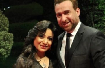 عزاء زوجة الفنان نضال الشافعي عزاء زوجة الفنان نضال الشافعي