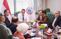 اجتماع وزير الصحة  اجتماع وزير الصحة